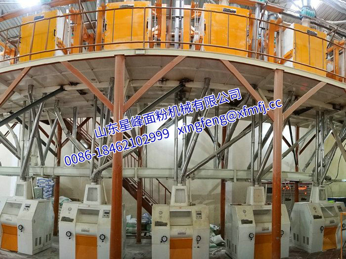 非洲客户案例-60T/24h玉米粉生产线